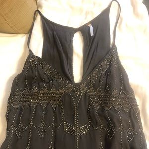 Free people beaded top